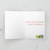 Lovely Holiday! Cute Penguin | Funny Christmas Holiday Card (Inside)