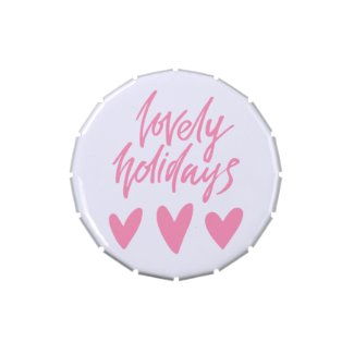Lovely Holidays | Pink Hearts Christmas
