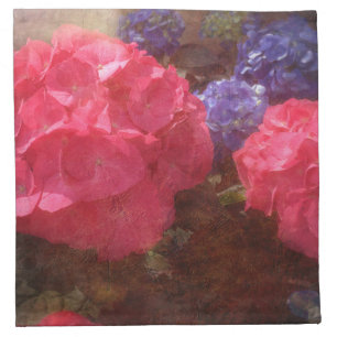 Lovely Hydrangea Cloth Napkin