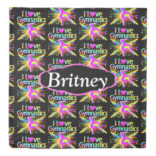 Gymnastics Bedding Zazzle