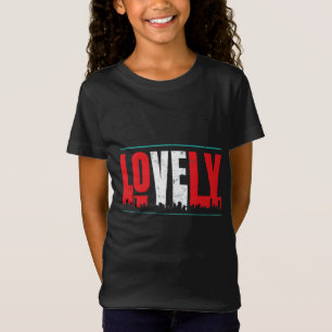 Lovely In a Bold Stylized Design T-Shirt