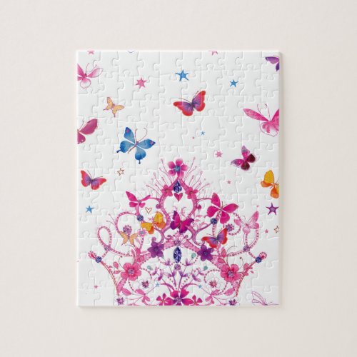 Lovely Infinity Butterfly Jigsaw Puzzle