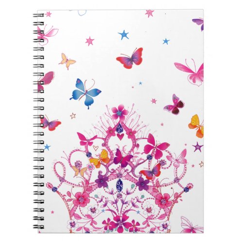 Lovely Infinity Butterfly Notebook