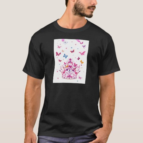 Lovely Infinity Butterfly T_Shirt