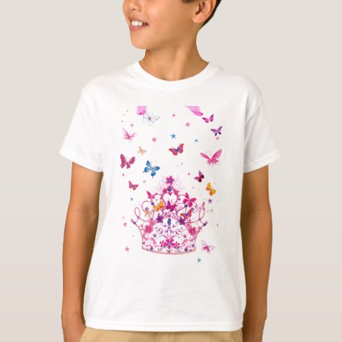 Lovely Infinity Butterfly T_Shirt