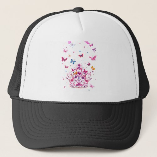 Lovely Infinity Butterfly Trucker Hat