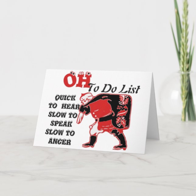 Lovely Inspired Merry Christmas Customize Product Holiday Card (Front)