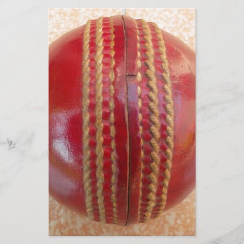 Lovely International Cricket Red Leather Ball Stationery