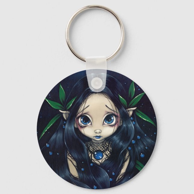 "Lovely is the Night" Keychain (Front)