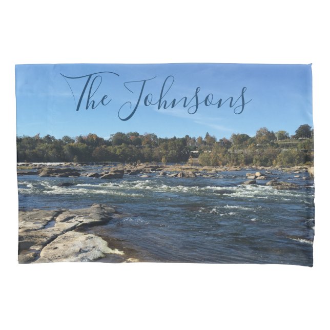 Lovely James River Pillow Case (Front)