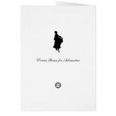 Lovely Jane Austen Card (Back)