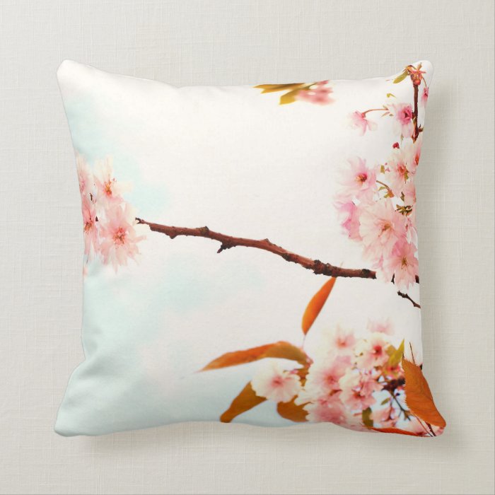 Lovely Japanese cherry blossom Pillow