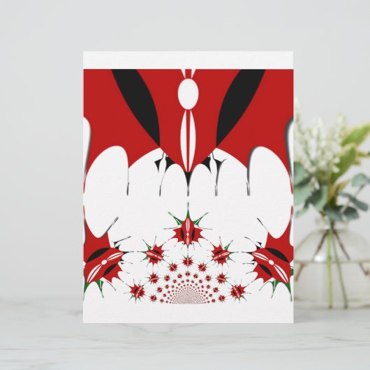 Lovely Kenya Flag. (Standing Front)