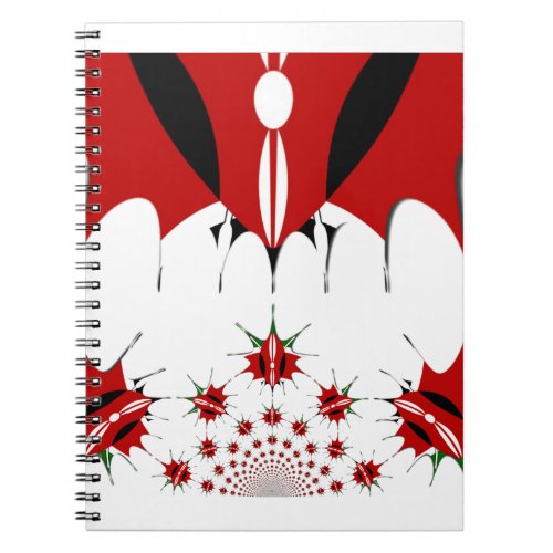 Lovely Kenya Flag Notebook