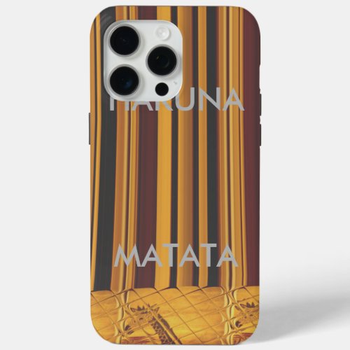 Lovely Kenya Giraffe design print iPhone 15 Pro Max Case