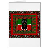 Lovely Kenyan Hearts flag (Front)