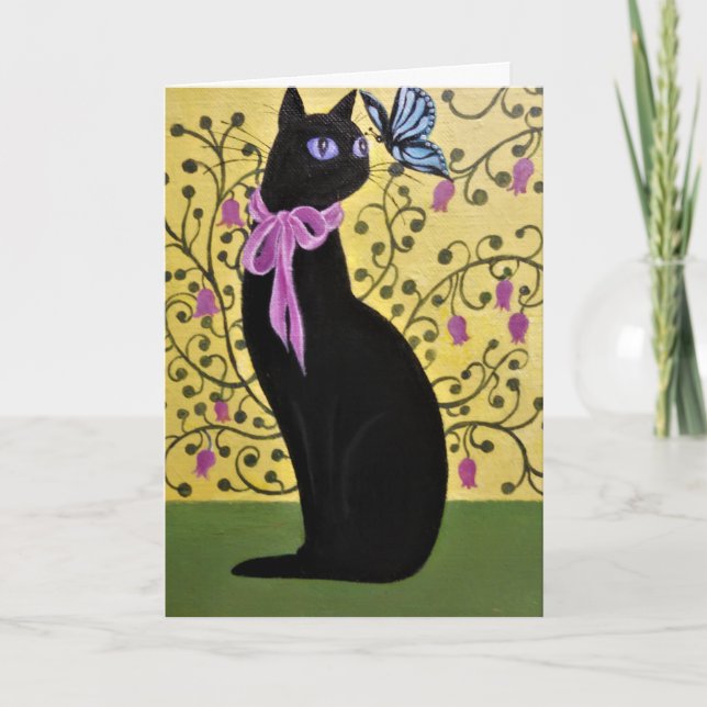LOVELY KITTY, BIRTHDAY CARD (Front)