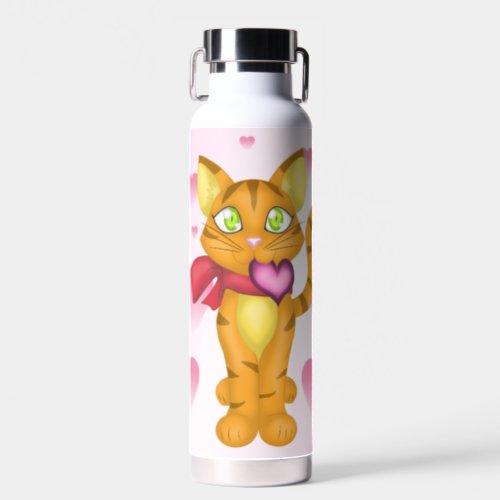 Lovely Kitty Water Bottle