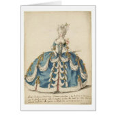 Lovely Lady Marie Antoinette fashion card (Front)