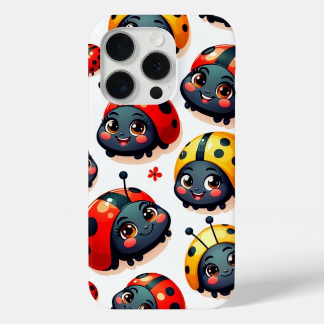 Lovely Ladybugs Case-Mate iPhone Case (Back)