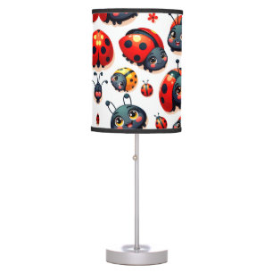 Lovely Ladybugs Table Lamp
