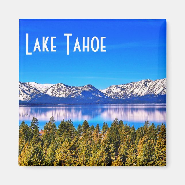 Lovely Lake Tahoe Magnet (Front)