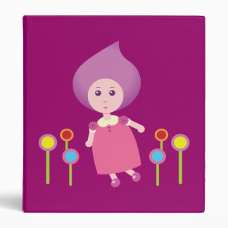 Lovely Lana Lea runs Through The Flowers Binder