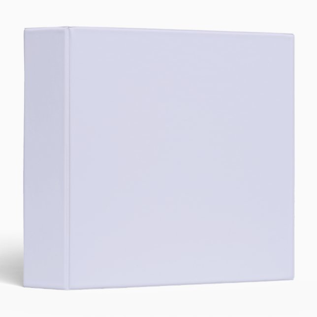 Lovely Lavender 3 Ring Binder (Front/Spine)