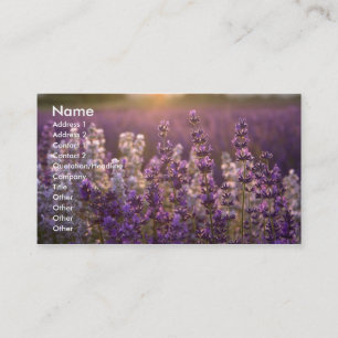 Lovely Lavender Business Card