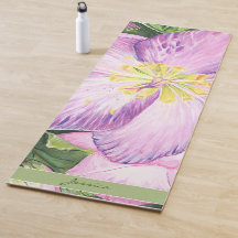 Lovely Lavender Floral with Famous Ashtanga Quote