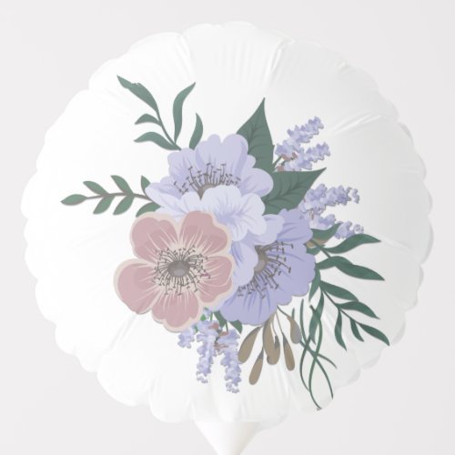 Lovely Lavender in Bouquet  Balloon