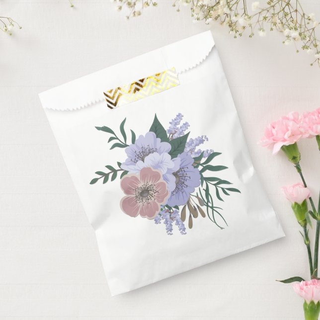Lovely Lavender in Bouquet  Favor Bag (Sealed)