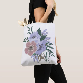 Lovely Lavender in Bouquet  Tote Bag