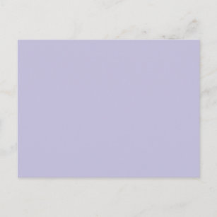 Vintage Violet Light Dusty Purple Trend Color Postcard, Zazzle