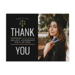 lovely law school graduation thank you postcard lovely law school graduation thank you postcard