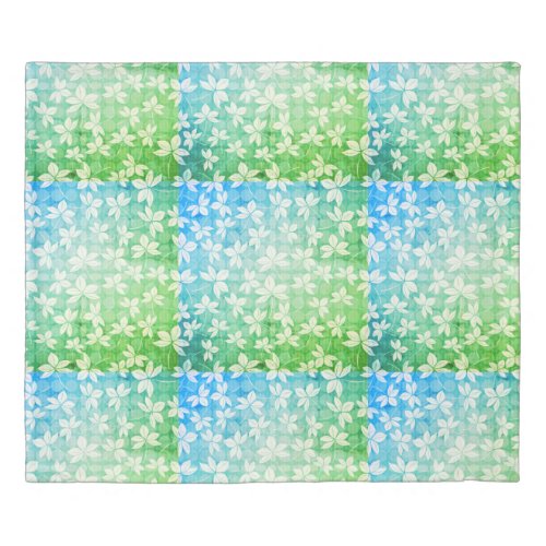 Lovely Leaves Reversible Duvet Cover