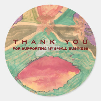 Lovely leaves small business labels