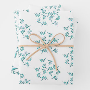 Lovely Leaves Wrapping Paper Sheets