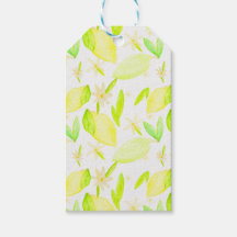 Lovely Lemon Lime Gift & Favor Tag