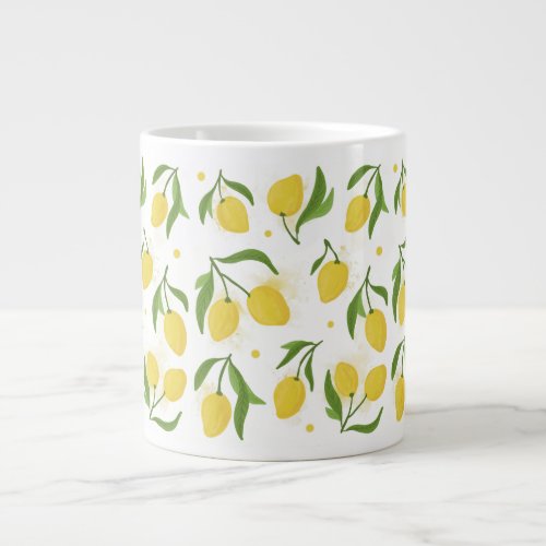 Lovely Lemon Yellow Green Mug