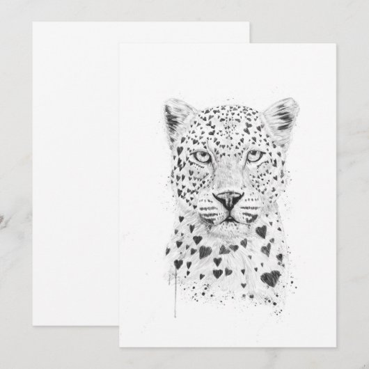 Lovely leopard (Front/Back)