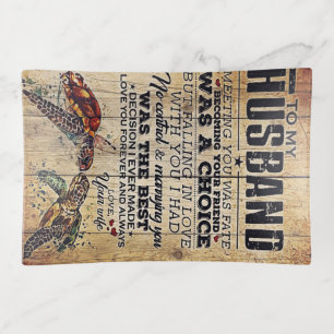 Lovely Letter To Him To My Husband Design Trinket Tray