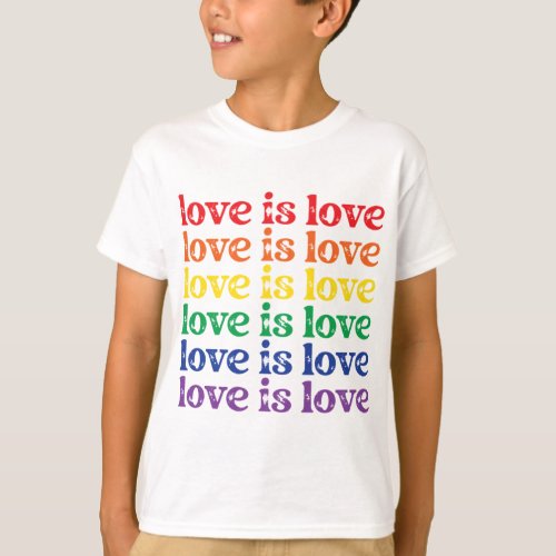 Lovely LGBT Gay Pride Heartbeat Lesbian Gays Love  T_Shirt