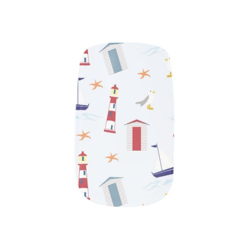 Lovely Lighthouse Minx Nail Wraps