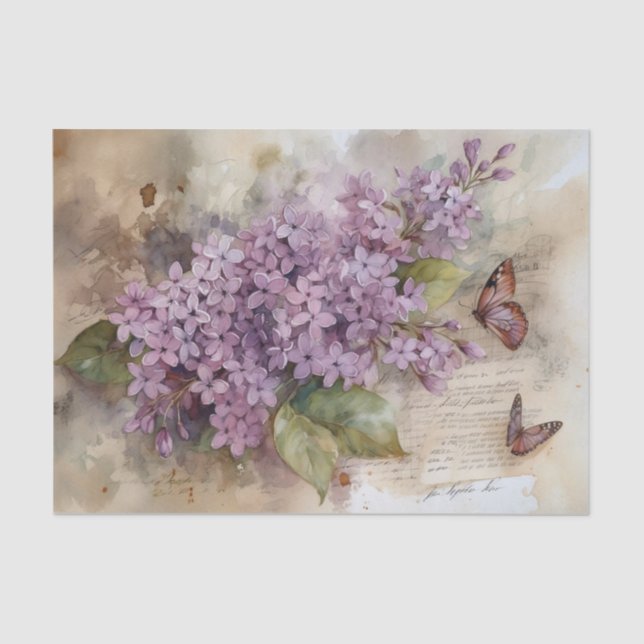 Lovely Lilac  Tissue Paper (Front)