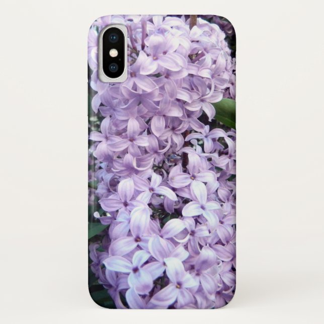 Lovely Lilacs iPhone Case (Back)