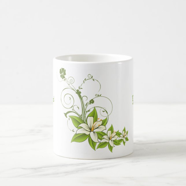 Lovely Lilies Custom Products Coffee Mug (Center)