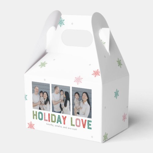 Lovely Lines Holiday Party Favor Boxes