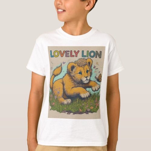 LOVELY LION T_Shirt