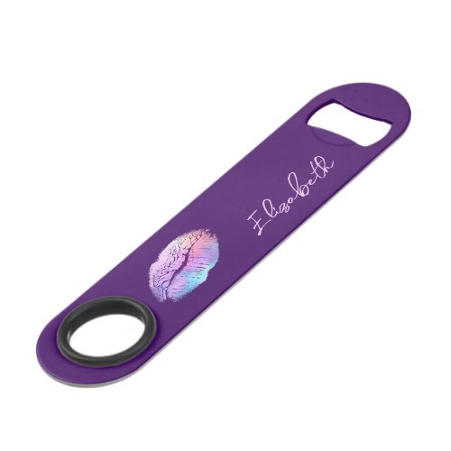 Lovely Lipstick Purple Bar Key